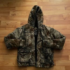 Boy’s Realtree Camo Coat-Size L 10/12